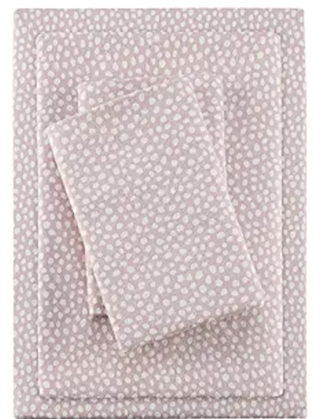 pink flannel sheets